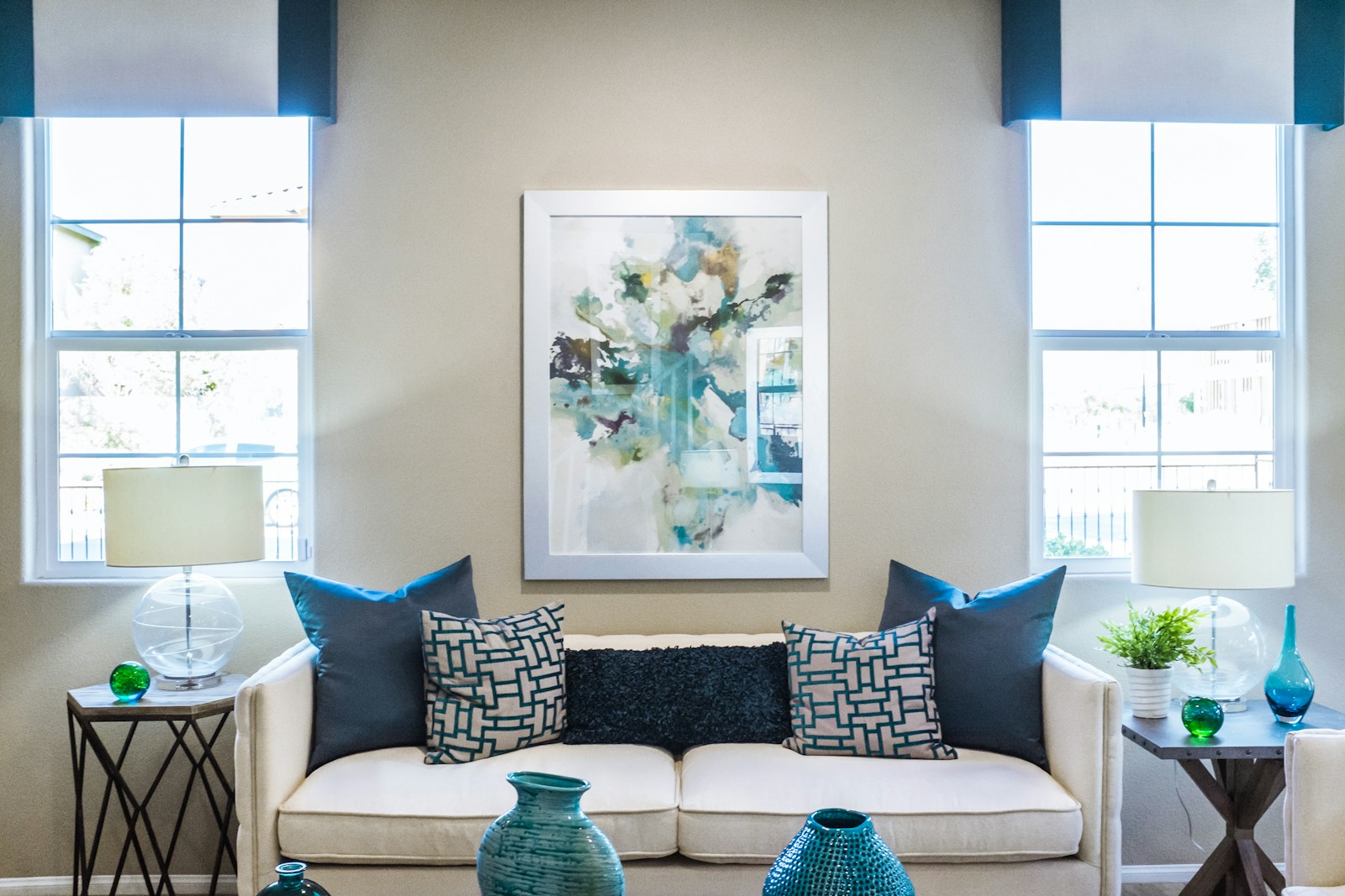 Floor-to-ceiling cherry library