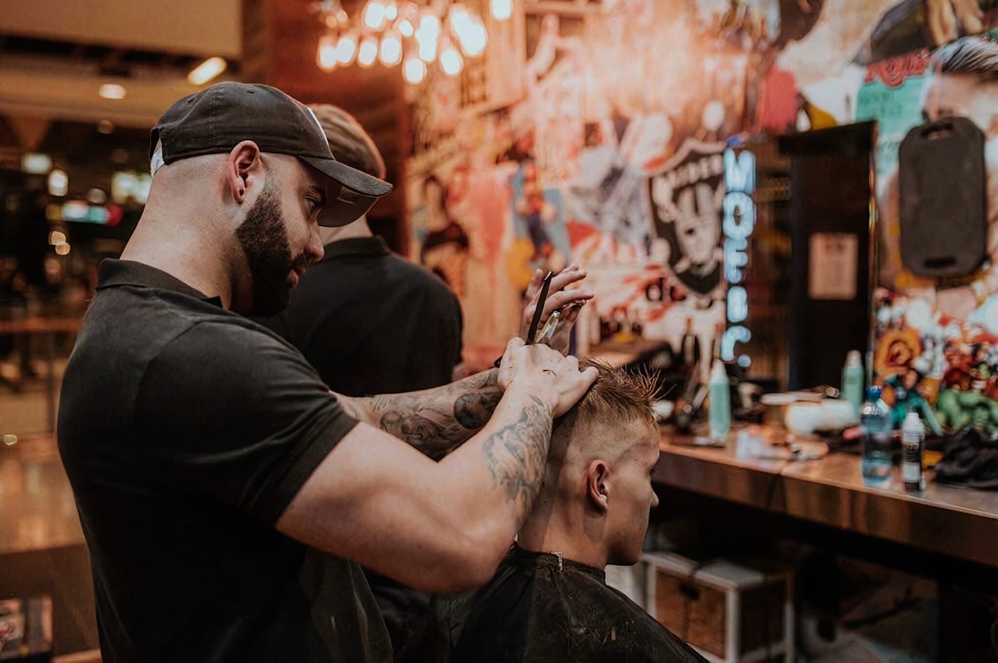 Straight razor shave